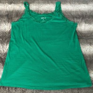 Old Navy strap lace tank top 3x